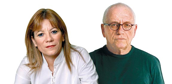 משה שלונסקי, נורית דאבוש / צלם: איל יצהר